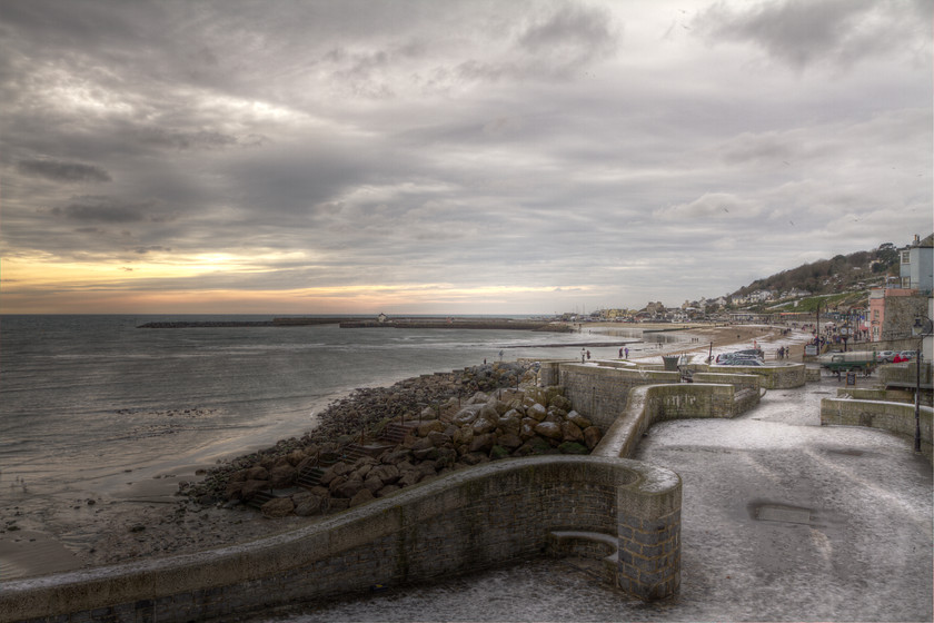 Lyme-Rregis-Winter-View