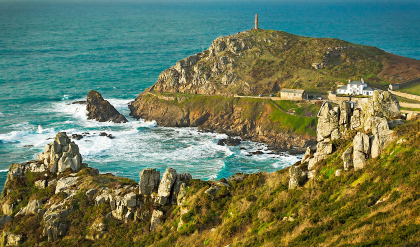 FocalFormDavidGamm Cape Cornwall from Carn Gloose