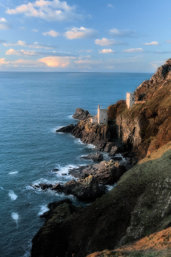 Crowns Pump houses looking out to sea (vertical)